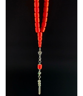 Red Coral Beads
