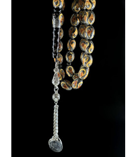 Yussur and Amber beads 2